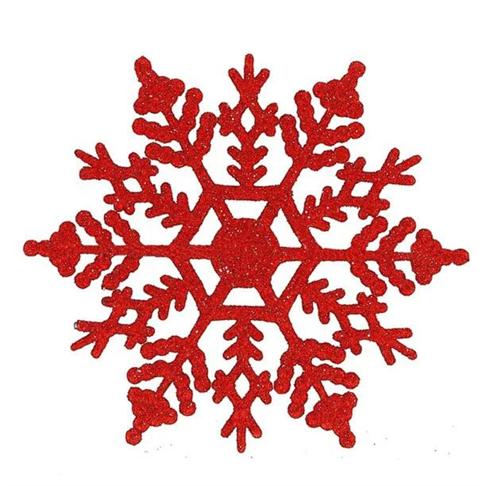 Transparent AcrylicSnowflake Flakes Snowflake String Shop Window