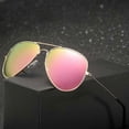 thumbnail image 3 of Aviator Sunglasses for Men Women Polarized - UV 400 Protection 55MM, 3 of 4