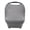 Gray, variant on Parker Baby 4-in-1 Unisex Car Seat Cover - Nursing, Car Seat, Grocery Cart, & High Chair Cover - Copper