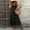 Black, variant on ChaoHeng Summer Dresses for Women 2025 Women's A-Line Slip Dress Ruffled Hem Round Neck, Sleeveless Solid Color,Pink S