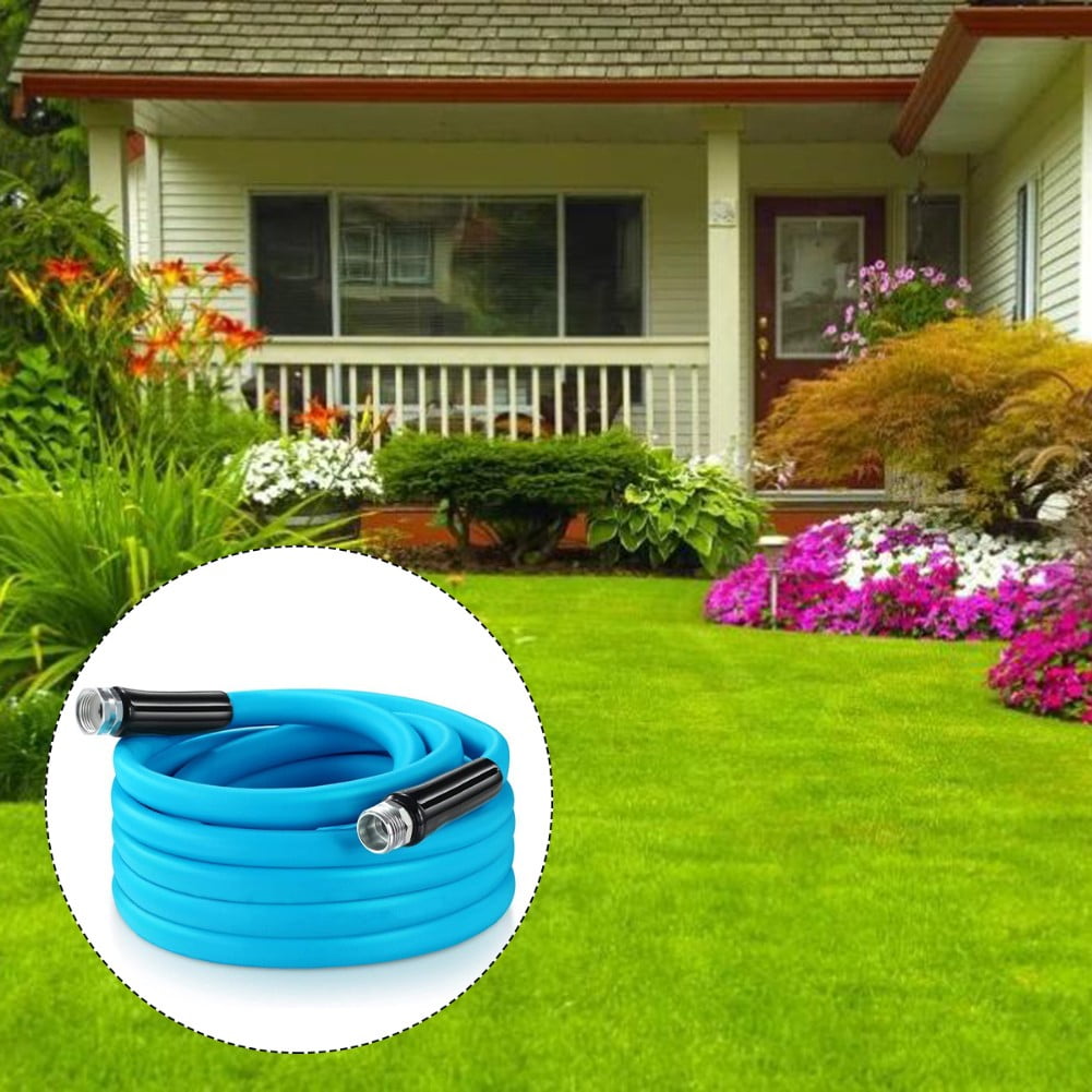 RichLink 3/4 inch Irrigation Pvc Hose 3 Meters Water Pipe for Watering Flowers and Cars