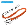 thumbnail image 2 of Unique Bargains Tool Lanyard with D Hook, 35 Inch Safety Tool Leash 0.8' Width, Orange, 2 of 5