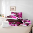 thumbnail image 4 of YST Lit en Marbre Rose, 7 Pcs, Esthétique Moderne, Grand, 4 of 4