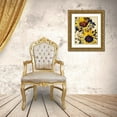 thumbnail image 3 of Bannon, Heidi 15x17 Gold Ornate Wood Framed with Double Matting Museum Art Print Titled - Blue and Yellow Pop, 3 of 4