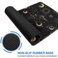 thumbnail image 6 of Long Mouse Pads for Desk,Black Gold Sun Moon Pattern Desk Mats on Top Of Desks, Desk Mouse Pad Extra Large with 3mm Non-Slip Base and Stitched Edge for Gaming,Office,Work,Home 31.5"x11.8", 6 of 6