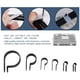 thumbnail image 4 of Scienceny 200 piezas 200 piezas Clips P de plástico de nailon: para resistencia a los ácidos y a la corrosión, redondeados para proteger los Medidores de medidas dimensionales, 4 of 6