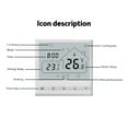 thumbnail image 4 of Temperature controller,2 3a Water Diy Lcd Display 5 2 White Lanru Buzhi Mizuh Room 5 Water Voice Diy Temperature Compatible With Compatible With And, 4 of 6