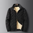 thumbnail image 3 of Winter Men's Plush Warm Large Size Jacket-Trendy & Casual, 3 of 6