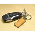 thumbnail image 3 of Jeep Grill Laser Engraved Maple Wood Gunmetal Frame Case Key Chain, 3 of 5