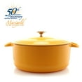 thumbnail image 2 of Chantal Enameled Cast Iron Cookware, 7 quart Dutch Oven, Marigold, 2 of 7