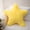 Yellow, variant on Blue Blue 15.7 Inch Star Shaped Plush Throw Pillow For Couch Bedroom Soft Polyester Decorative Cushion For Sofa Car