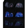 thumbnail image 6 of 3pcs Boys Pre-Tied Neckties & Pocket Square Set Adjustable Neck Strap Tie for Kids School, 6 of 7