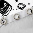 thumbnail image 4 of Castle Fairy Black Cats Black Out Curtains,Kawaii Pet Curtains Pack of 2 (42x63 Each), 4 of 6