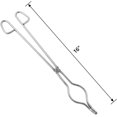 thumbnail image 5 of Pinzas de crisol de acero inoxidable de 40 cm para laboratorio, industria., 5 of 5
