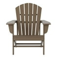 thumbnail image 3 of Portside Classic Outdoor Adirondack Chair in Weathered Wood, 3 of 7