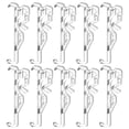 thumbnail image 1 of LEEYNEER 10 Pack Replaceable Valance Clips Plastic Blind Clips Home Blind Clips Venetian Blind Accessories, 1 of 6