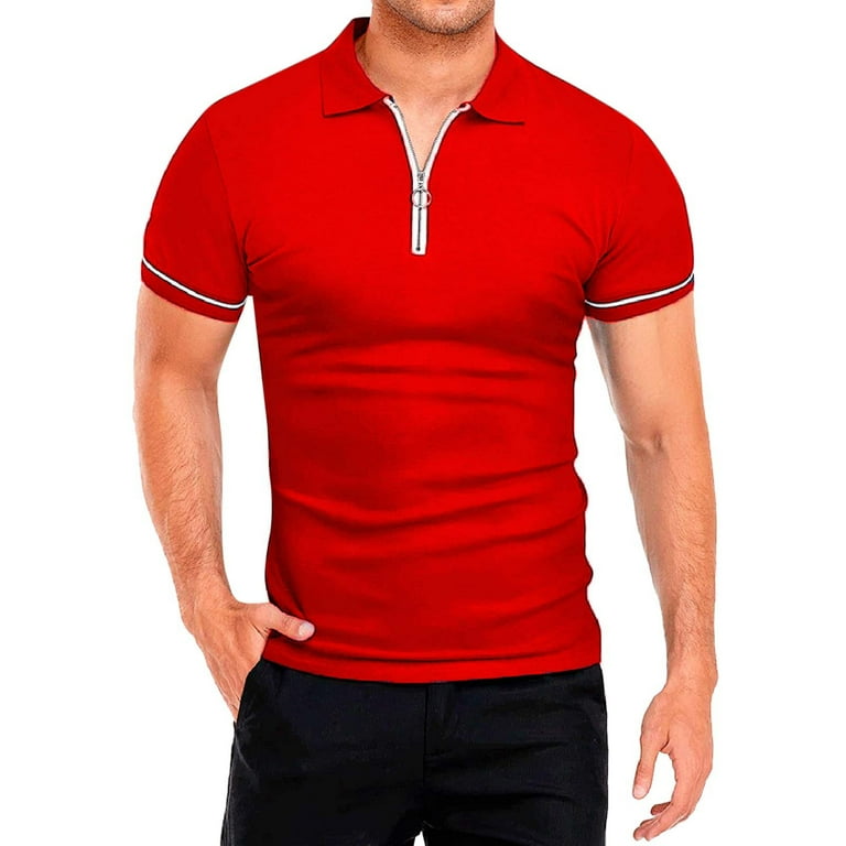 walmart red polo shirt