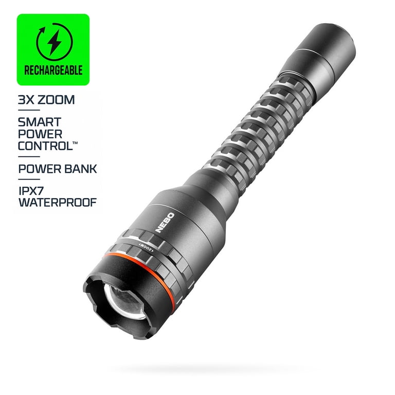 NEBO Davinci 5000 Lumen Rechargeable Waterproof Flashlight photo 1
