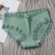 thumbnail image 1 of Las Mujeres De Encaje Roscado Bragas Media Cintura Transpirable Algodón Puro Inferior Cómodo Calzoncillos De Japonesas, 1 of 4