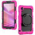 thumbnail image 2 of for Lenovo Tab One 8.7/ Tab K9 Case 8.7 inch 2025, 360 Rotating Shockproof Cover with Stand, Handle, Shoulder Strap, Rose, 2 of 7