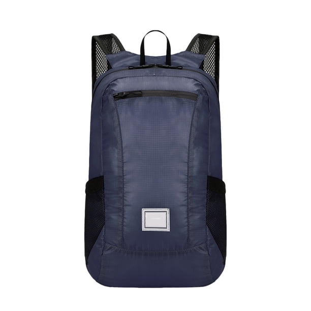 Mochila plegable de viaje al aire libre para hombres y mujeres, bolsa portátil