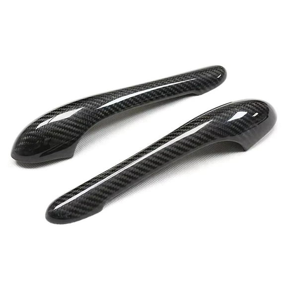 Carbon Fiber Car Door Handle Cover Trim For Granturismo Gt 2008-2019