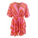 thumbnail image 3 of Vestido Informal de Verano Con Cuello En V y Estampado Floral Para Mujer, Cómodo, Transpirable, Ligero y Para Uso Diario., 3 of 3