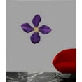 thumbnail image 2 of Hollis Purple Clematis Wall Decal Cutout, 2 of 2