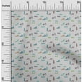 thumbnail image 2 of oneOone Rayon Light Green Fabric Travel Craft Projects Decor Fabric Printed By The Yard 56 Inch Wide, 2 of 5