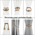 thumbnail image 5 of Minzimin 2Pack Magnetic Curtain Tiebacks Rope Decorative Holdbacks for Drapes, 5 of 6