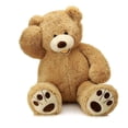 thumbnail image 1 of Peluche Morismos, oso de peluche gigante, color marrón claro, 100 cm, 1 of 6