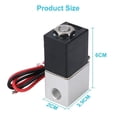thumbnail image 4 of 1/4\" Inch Fast Response Electric Air Water Solenoid Valve 12V DC Normally Closed, 4 of 11