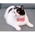 thumbnail image 4 of Mumup Christmas Collar for Cat Pet Breakaway with Bell Bowtie Detachable Bow Adjustable Safety Kitten Puppy Girl Boy 2pcs Christmas, 4 of 6