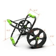 thumbnail image 2 of FDB 200LBS Universal Folding Bend Kayak Canoe Boat Carrier Dolly Trailer Tote Trolley Transport Cart Wheel for Carrying Kayaks, Canoes, Paddleboards, Float Mats, Boats Green, 2 of 10