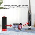 thumbnail image 3 of Reemplazo de robots de barrido Piezas De Filtro Lavable Para Aspiradora Inalámbrica Bosch Bch65 Athlet, 3 of 5