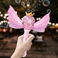 thumbnail image 1 of Máquina para hacer burbujas,Máquina automática para hacer burbujas con varita de niebla elástica,Varita para hacer burbujas,juguete de regalo para fiestas infantiles,Máquina de rosa, 1 of 10