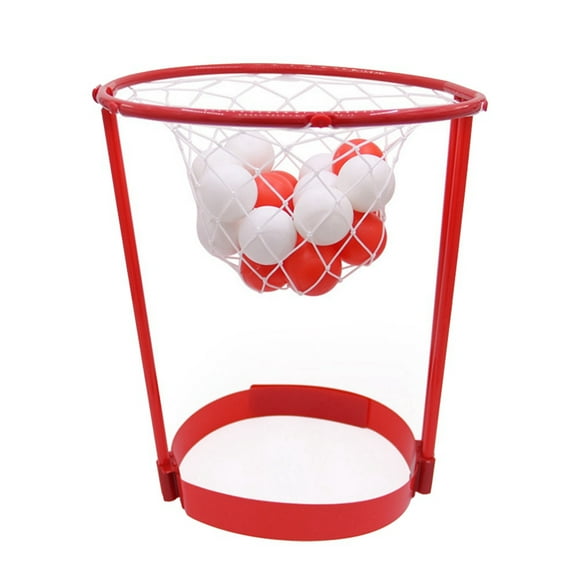 Miangastore Red Plastic headband Basketball Game for Kids Playing Lightweight Balls Fun Toy Party Favor Indoor Outdoor