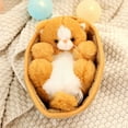 thumbnail image 3 of XUYAN Nice Stuffed Realistic Cats In Basket Doll Toy Mini Woven Cat Decor for Room Hand for Baby Kids Girls Birthday for 1-3 Year Old boys and girls babies toddlers, 3 of 3