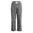 thumbnail image 6 of MLCDZ Wide Leg Sweat Pants for Womens High Waisted Drawstring Baggy Lightweight Fall Sweatpants Casual Loose Workout Golf Holiday Pants with Pockets, 6 of 9