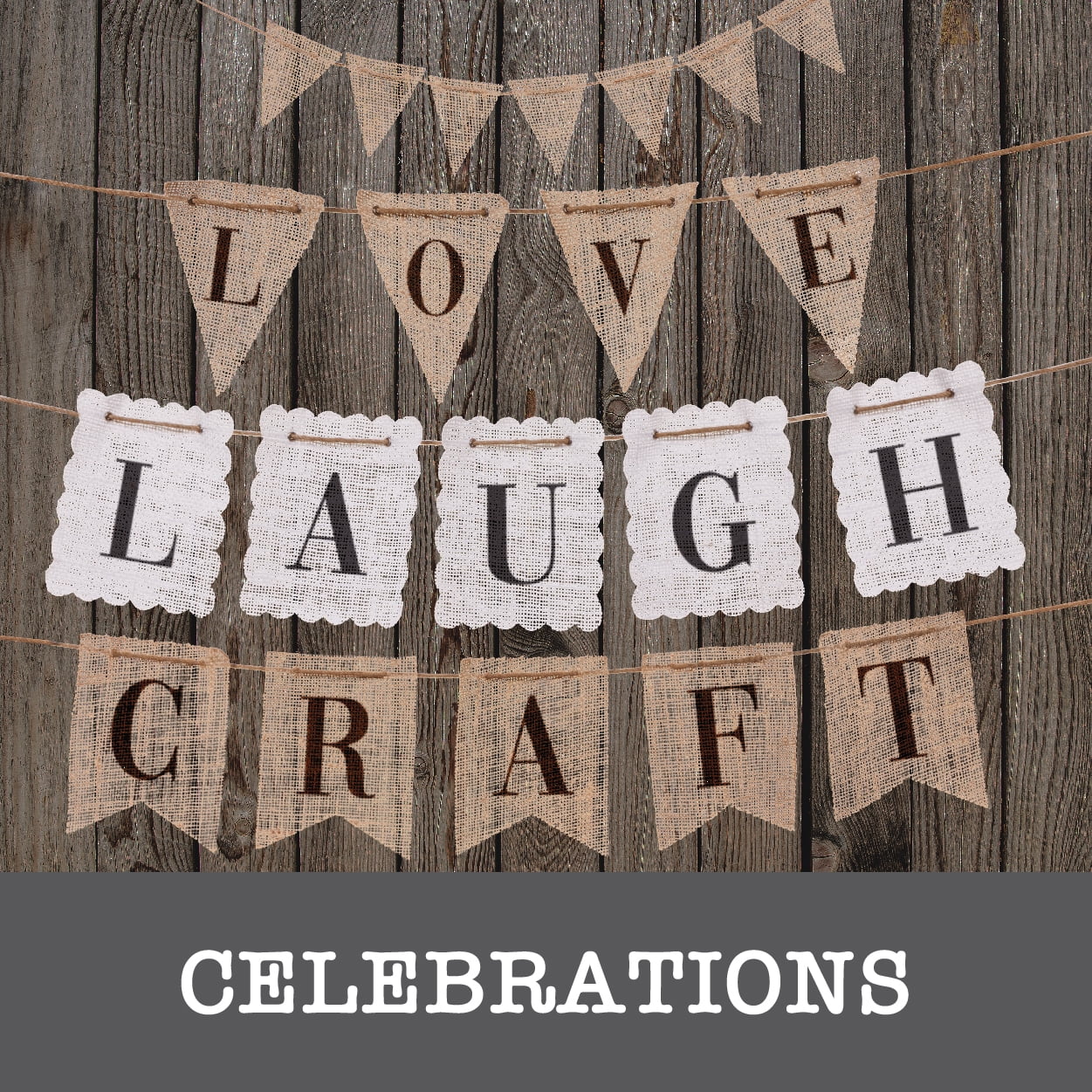 creative Converting Beach Love Giant party banner, 60 da 50,8 cm