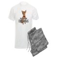 thumbnail image 1 of CafePress - Real Men Own Chihuahuas - Men's Light Pajamas, 1 of 1