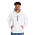 thumbnail image 2 of Believe and Be Saved 2.0 Men’s Heavy Blend™ Hooded Sweatshirt, 2 of 11