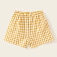 thumbnail image 2 of UAYOTSE Girls Plaid Casual Shorts Little Girls Wear Light Summer Pants Classic Toddler Dailywear,Sizes 5-6 Years, 2 of 6