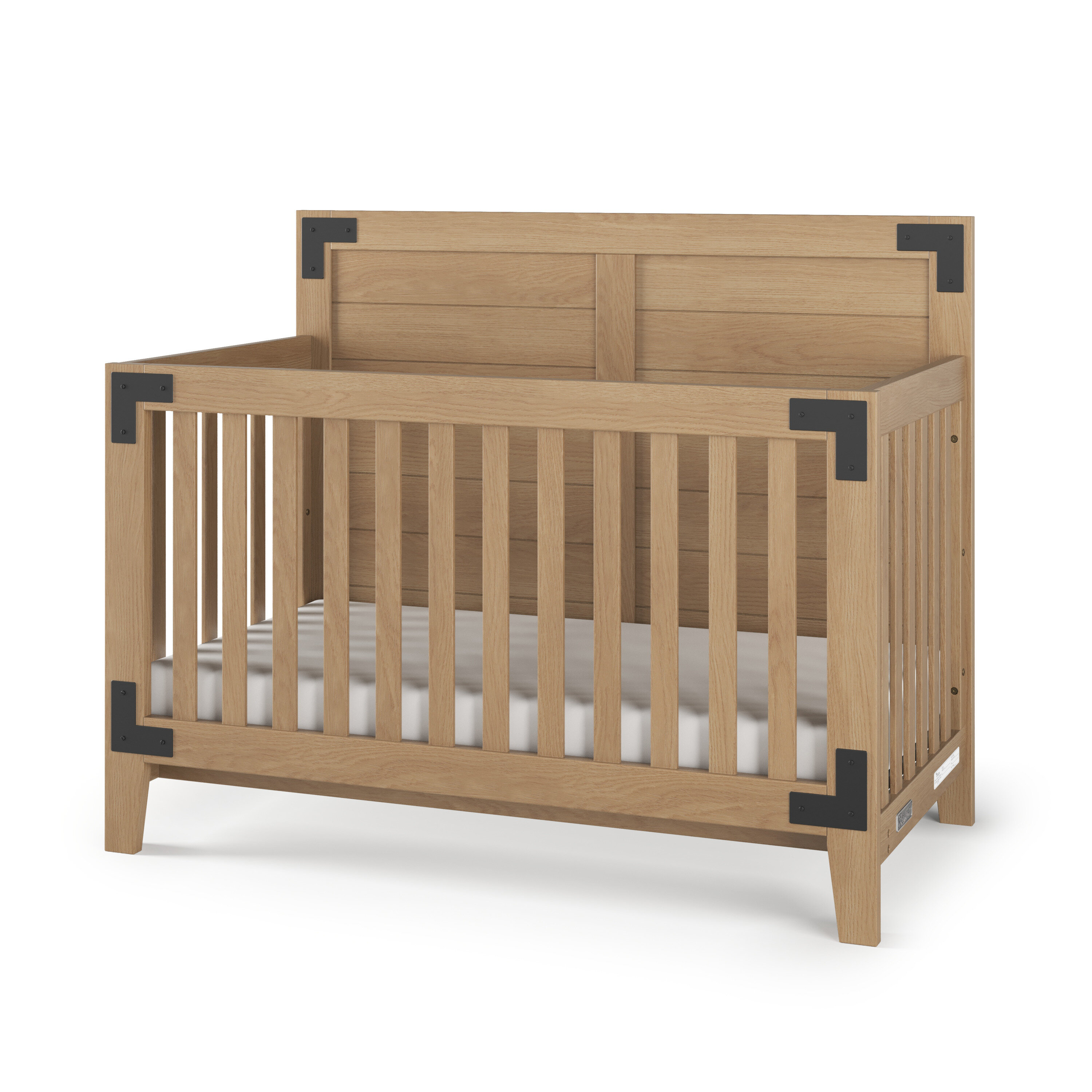 Child Craft Lucas in1 Convertible Crib, Nutmeg