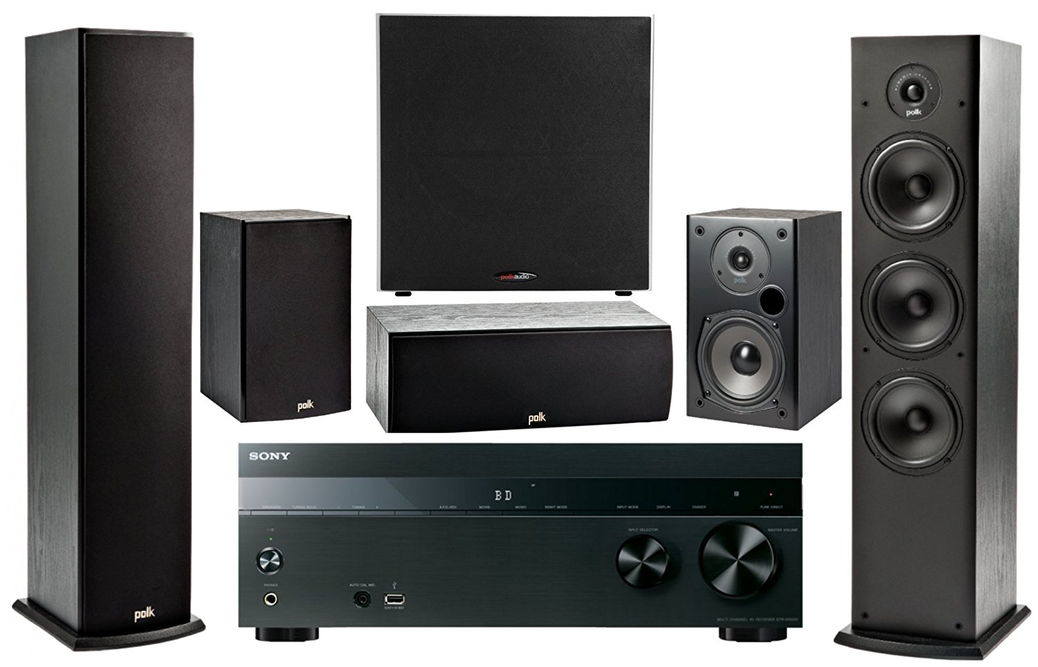 Sony 5.2-Channel 4K 3D A/V Surround Sound Multimedia Home Theater System (Discontinued) - image 1 of 6
