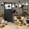 thumbnail image 5 of Xuniizn Happy Halloween Banner Indoor Bunting Halloween Banners for Halloween Party Decorations, Fireplace Wall Halloween Decorations for Home Indoor & Outdoor(Banner x8 + Hemp Rope x1), 5 of 7