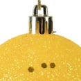 thumbnail image 2 of Vickerman 2.4" Yellow 4-Finish Ball Ornament Assortment, 24 per Box, 2 of 2