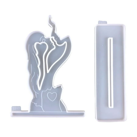 

Pgeraug mould Resin Shiny Silicone Mould Pendant DIY Silicone Mould Mirror Epoxy Epoxy Mould For DIY Silicone Mould White