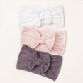 thumbnail image 5 of Cdudpw Baby Bows Headbands Nylon Hairbands Baby Girl Bows Hair Accessories for Newborn Infant Toddler Essentials(F,One Size), 5 of 5