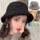 thumbnail image 4 of Desiderio Sombrero redondo para mujer, sombrero vintage con acento floral, 4 of 5